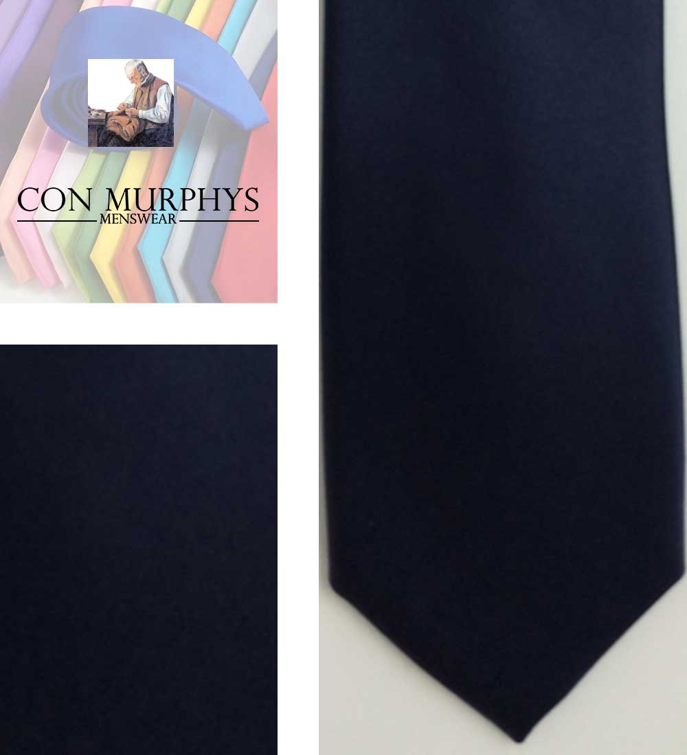 32 dark navy mens ties cork ireland con murphys - - Con Murphys Menswear