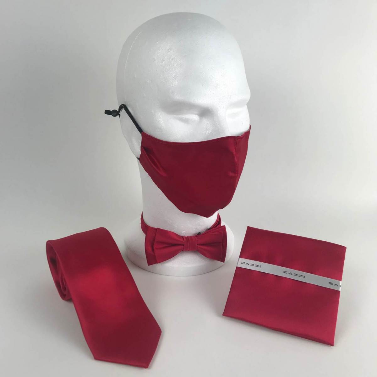 B1764 02 Red FM. mens ties facemasks con murphys menswear cork scaled - - Con Murphys Menswear