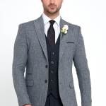 Benetti Simon Jkt Grey 096 - Weddings - Con Murphys Menswear